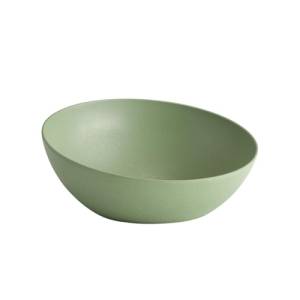 ASSIETTE BUFFET DIAM. 26,5CM. HG T. 12CM. FROSTFIRE EN ALUMINIUM VERT