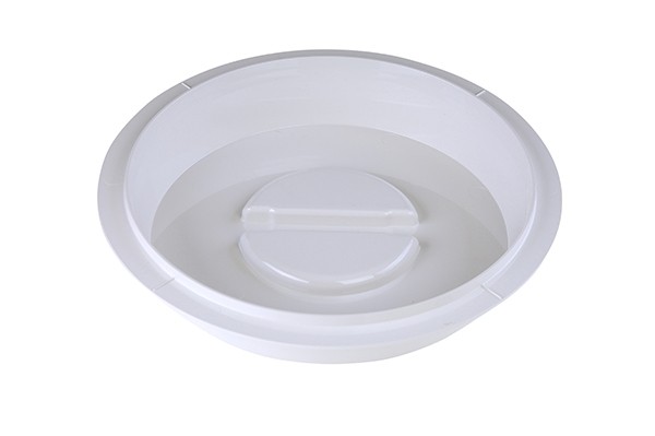 Deckel für Teller mit 23 cm Durchmesser. Farbe: Weiß. Material Hotplast . Temperaturbeständigkeit: +140 °C.