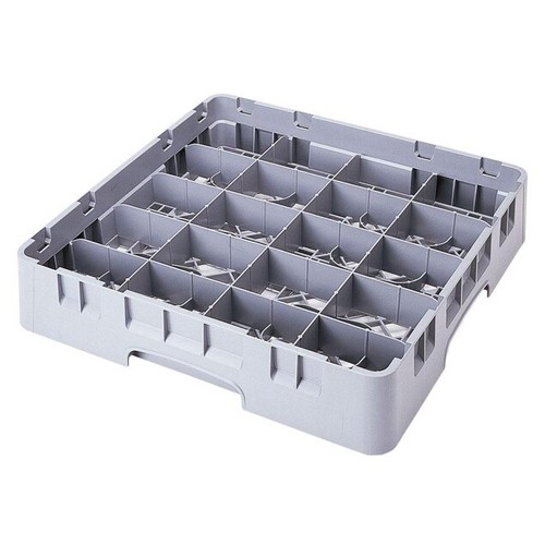 Koppenkorf 20-vaks afm. 50x50x10,1cm. kleur grijs Cambro Camrack