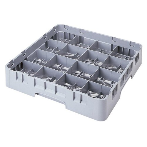 Koppenkorf 16-vaks afm. 50x50x10,1cm. kleur grijs Cambro Camrack