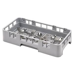 CUTLERY BASKET SIZE 50X25CM. COLOR GREY HG T. 10,1CM. CAMBRO CAMRACK
