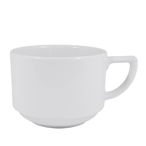 Koffiekop Raio inh. 23cl. kleur wit Nova