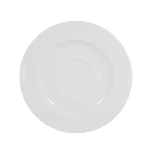 COFFEE SAUCER RAIO DIAM. 16CM. COLOR WHITE NOVA