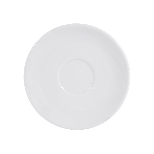 CAPPUCCINO-UNTERTASSE PISA DURCHMESSER 15 CM. FARBE WEISS NOVA