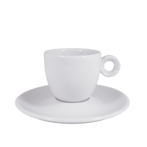 Espressokop Rondo inhoud 9cl. kleur wit Nova