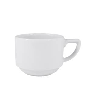 Espressokop inh. 12cl. Raio kleur wit Nova