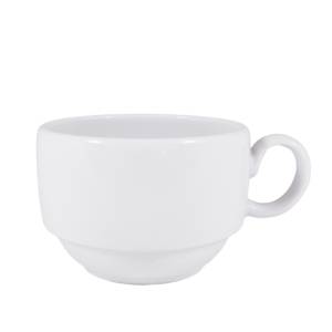 Cappuccinokop inh. 22,5cl. Stapelbaar Opera kleur wit Nova