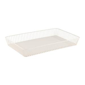 WIRE BASKET 1/1GN URBAN DIM. 53X32.5CM. METAL WHITE