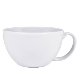 Cappuccinokop Jumbo m/oor inh. 40cl. Roma kleur wit Nova