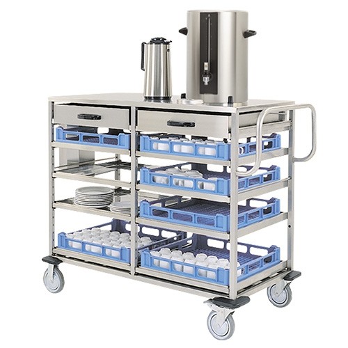 SERVIERWAGEN Typ „SK20 VL“ ABM. 122X64X104CM. ANIMO