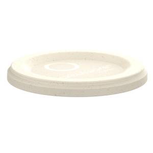 COUVERCLE V/TASSE CIRCULCUP PLAT DIAM. 80MM. POLYPROPYLENE GRAPHITE BEIGE BOITE DE 234 PIÈCES