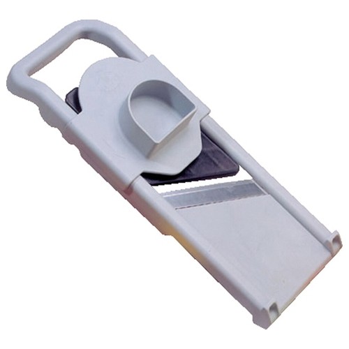 Groente snijapparaat/mandoline wit