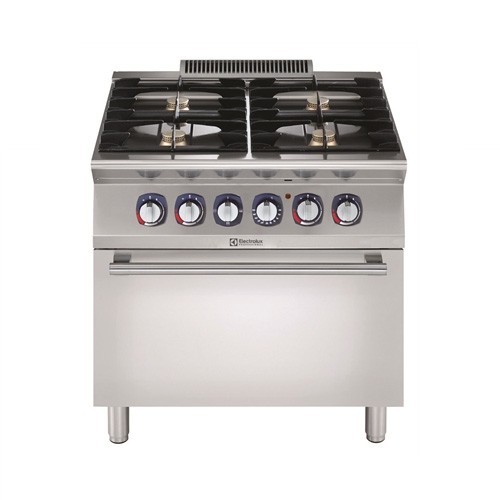 GASHERD MIT ÜBER XP 700 4 BRENNER ELECTROLUX