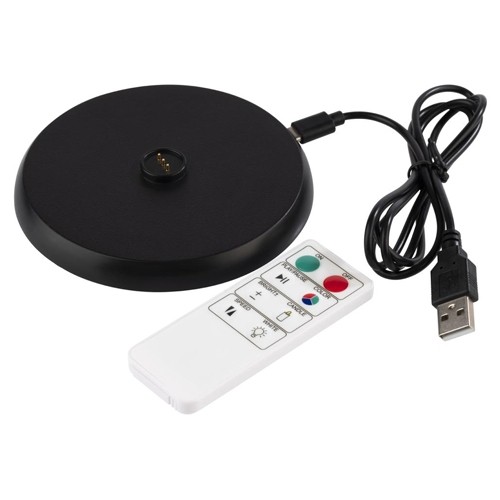 Reservenonderdelen set voor lamp zwart plastic