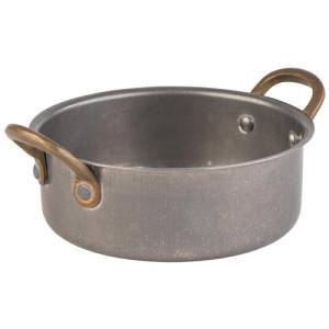 SERVING PAN DIAM. 14CM. CONT. 550ML. STAINLESS STEEL