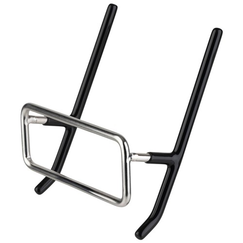 LID HOLDER SIZE 10.5X8.5CM. HG T. 3.5CM. BLACK STAINLESS STEEL