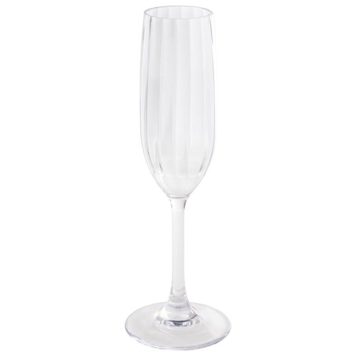 Champagneglas inh. 190ml. hgt. 23cm. kunststof Perfection