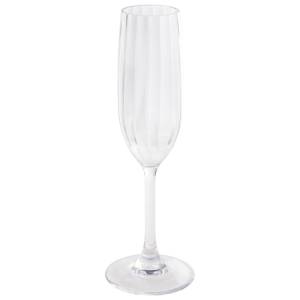 Champagneglas inh. 190ml. hgt. 23cm. kunststof Perfection