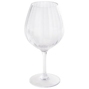 Wijnglas inh. 600ml. hgt. 21cm. kunststof Perfection