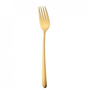 TABLE FORK MODEL IBIZA SATIN GOLD SOLA 18/11