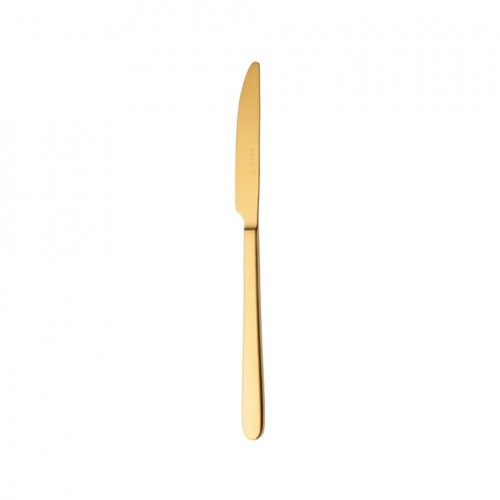 Lunch/dessertmes model Ibiza Satin Gold Sola 18/0