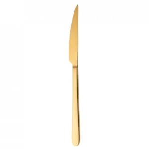 COUTEAU À STEAK MODÈLE IBIZA SATIN OR SOLA 18/0