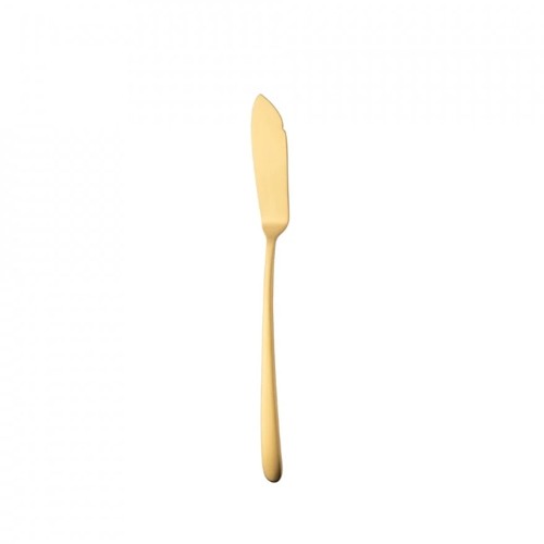 FISHING KNIFE MODEL IBIZA SATIN GOLD SOLA 18/0