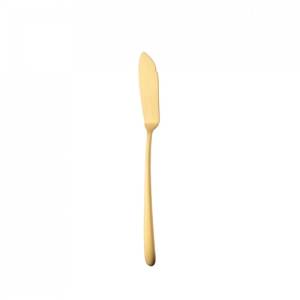 COUTEAU DE PÊCHE MODÈLE IBIZA SATIN OR SOLA 18/0