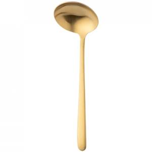 Sauslepel model Ibiza Satin Gold Sola 18/10