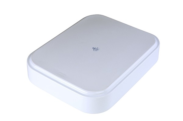 GASTRONORM-FORM 1/2GN MIT FLACHEM BODEN, HÖHE 6CM. FARBE WEISS NOVA