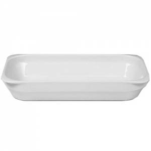 Gastronormschaal 1/3gn met vlakke bodem kleur wit Nova