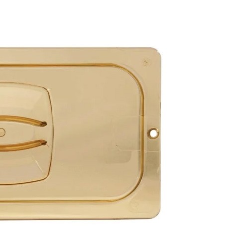 Gastronormdeksel Hot-Pan gn 1/3 met greep kleur Amber Cambro