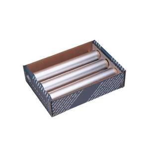 Alumuminiumfolie breedte 30cm. 3 rollen á 90mtr. Wrapmaster