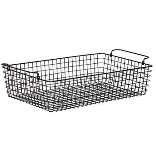 DRAHTKORBGRÖSSE 1/1GN. SCHWARZER EDELSTAHL