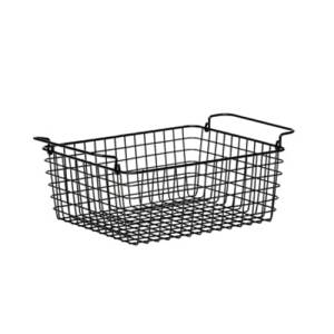Draadmand afm. 1/2gn. zwart roestvrijstaal