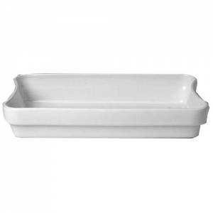 Schaal heat-it afm. 26,5x15x4,7cm. kleur wit Nova