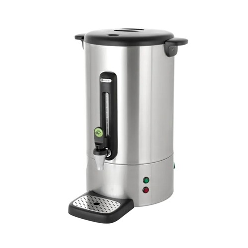 Fassungsvermögen des Perkolators/Heißgetränkekessels 7LTR. SILBERNES EDELSTAHL-DESIGN VON BRONWASSER HENDI