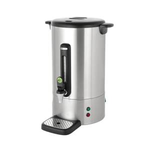 Fassungsvermögen des Perkolators/Heißgetränkekessels 7LTR. SILBERNES EDELSTAHL-DESIGN VON BRONWASSER HENDI