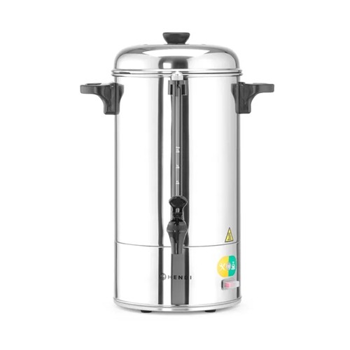 SINGLE-WALL PERCOLATOR CAPACITY 6LTR. SILVER STAINLESS STEEL HENDI