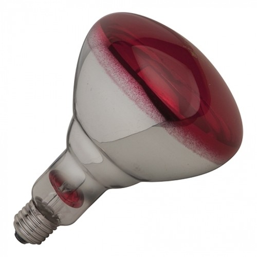 INFRARED LAMP LOOSE 250W. COLOR RED GLASS EMGA