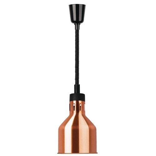 HEAT LAMP ADJUSTABLE DIAM. 21,6CM. HG T. 28-152CM. 230V/250W COPPER STEEL BUFFALO