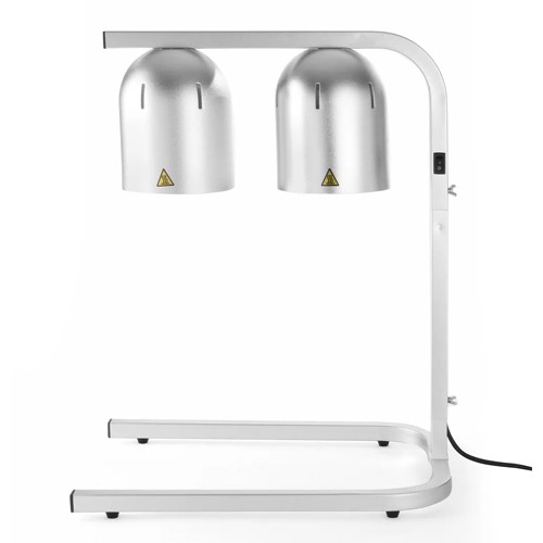 Infrarood warmhoudbrug zilver 230v. 500w. Hendi