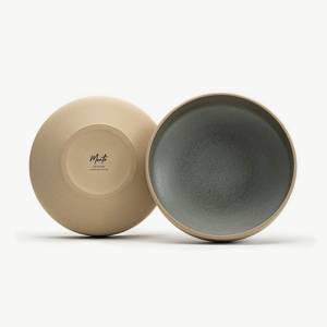 PASTA PLATE RAÍZES FLORA DIAM. 20.5CM. MENTO