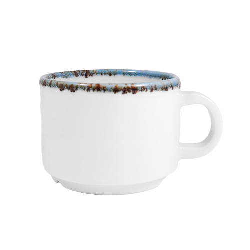 Koffiekop 2,5 inh. 16cl. Moods peaceful kleur wit Nova