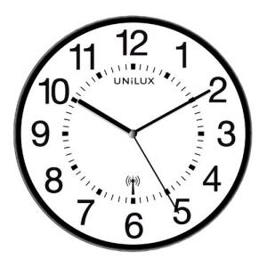 Wandklok diam. 30cm. unilux Wave