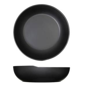 Schaal kopenhagen diam. 28cm. inh. 260cl. melamine kleur zwart