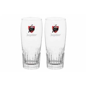 Inhalt JUPILER Bierglases. 33CL. IN 2-TEILIGER GESCHENKBOX