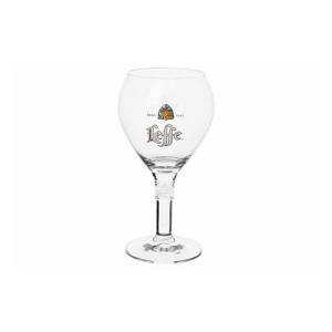 VERRE À BIÈRE <span translate="no"><span translate="no">LEFFE</span></span> CONT. 33CL. <span translate="no"><span translate="no">HG</span></span> T. 20CM.
