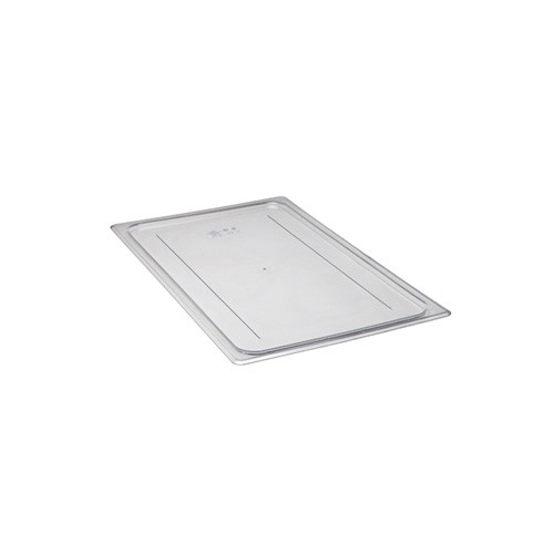 Deksel polycarbonaat gn 1/9 zonder greep en zonder lepeluitsparing