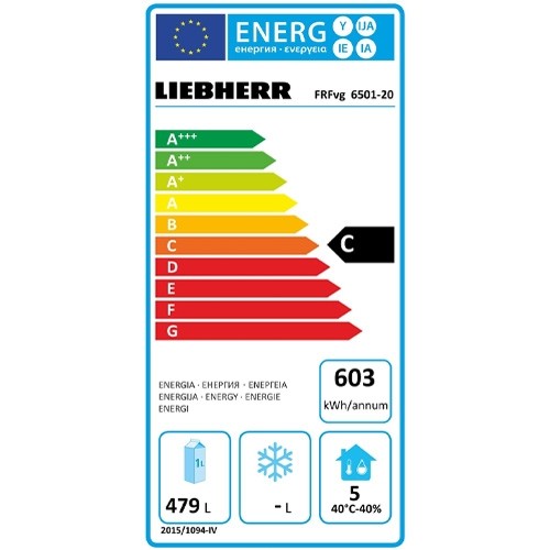 KÜHLSCHRANK FRFvg 6501 230V/350W LIEBHERR